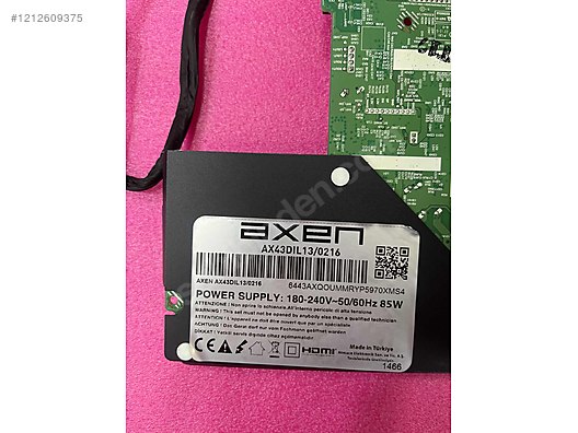 AXEN AX43DIL13/0216 ANAKART TP.SK516S.PB802 ANAKART MAINBORD - TV