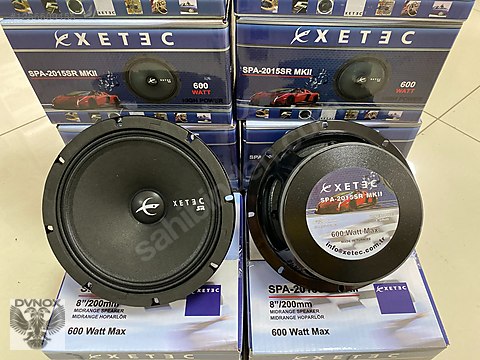 Hoparlör / Midrange / XETEC SPA-2015-SR MK MIDRANGE 20 CM 600 WAT