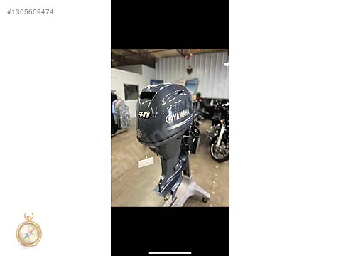 Yamaha 40 hp sıfır ayarında marşlı Trimli Direksyon sistemli on