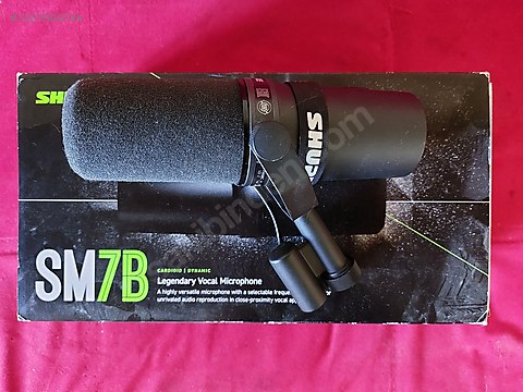 正規品 Shure sm7b 未開封品 Shure SM7B on sahibinden.com - 1327609744