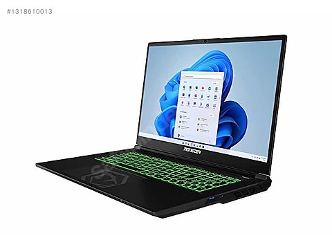 ユウ Intel Core i7 Monster Oyuncu Laptop - 1318610013