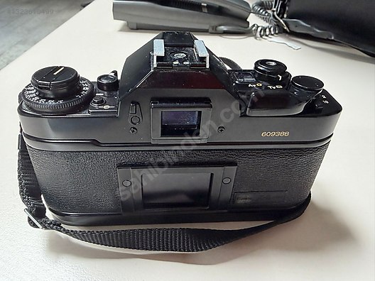 35mm Filmli SLR / Canon / Canon A-1 A1 Fotoğraf makinesi full set
