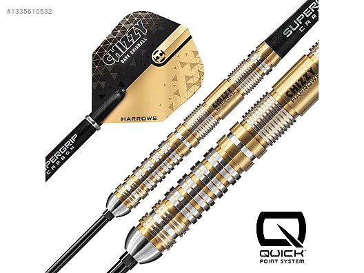Harrows Chizzy Series %90 Tungsten 23gr Quick Point Dart Oku on