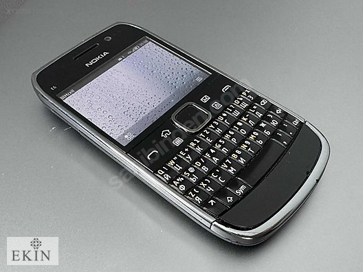 8 GB Siyah Nokia E6-00 Cep Telefonu - 1303610542