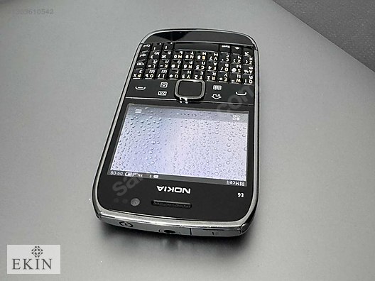 8 GB Siyah Nokia E6-00 Cep Telefonu - 1303610542