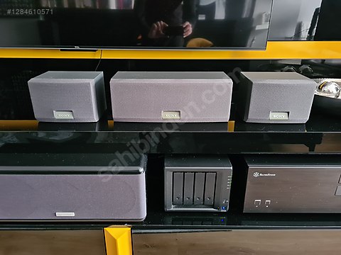 希少 当時物 ソニー SONY CFスタンド SU-20　シルバー色 箱付き SONY SOURROUND SS- SR105 VE SS CN105 CENTER TAKIM - İkinci El Sony