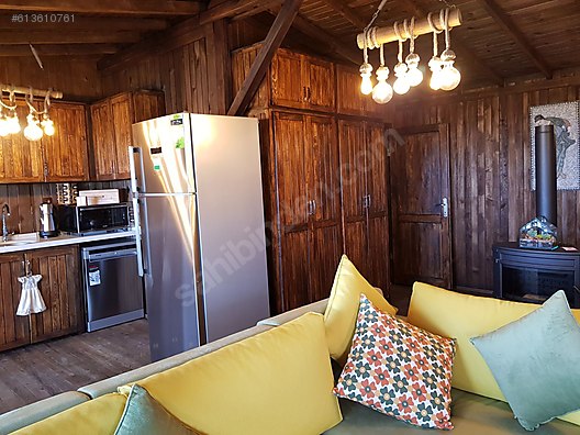 DOĞAL MALZEMELİ SAĞLIKLI AHŞAP EV 48m2 Satılık Prefabrik Ev İlanları