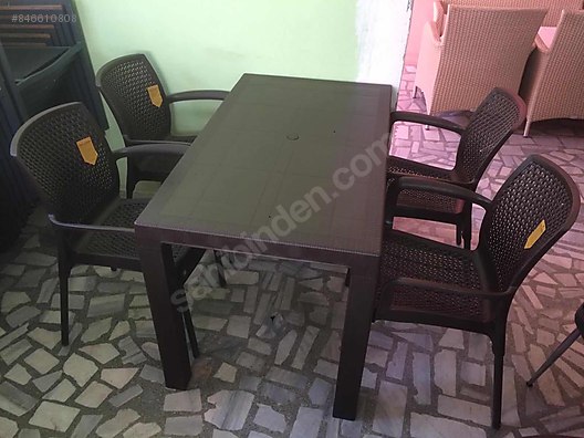 Cafe Bahce Masa Sandalye Takim Alisveris Sifir Ikinci El Urunlerle Sahibinden Com Da 846610808