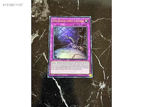 debunk yugioh card PHNI-EN078 - The Black Goat Laughs - Quarter Century Secret Rare main image 1