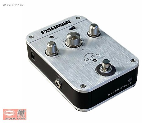Fishman Aura Nylon PRO-AIP-N01 Klasik Gitar Preamp Pedalı on