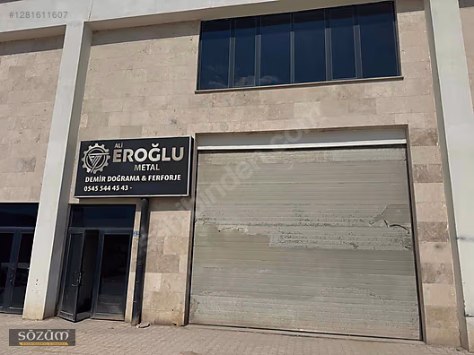 DELTA 1 SANAYİ SİTESİNDE SATILIK İMALATHANE #1281611607