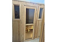 EV TİPİ GERÇEK SAUNA.