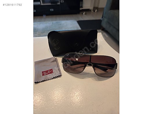 レイページ② Ray-ban 3392 GunMetal/brown güneş gözlüğü - Erkek Giyim