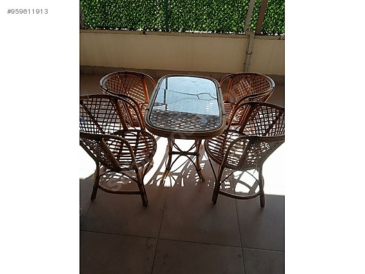 ikinci el bambu masa sandalye takimi sahibinden com da 959611913 ikinci el bambu masa sandalye takimi sahibinden com da 959611913