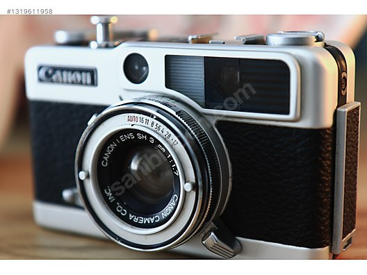 【動作確認済】Canon demi EE17 F0613-142-1-2v p 35mm Filmli SLR / Canon / Canon Demi EE17 Half Frame Film Kamera