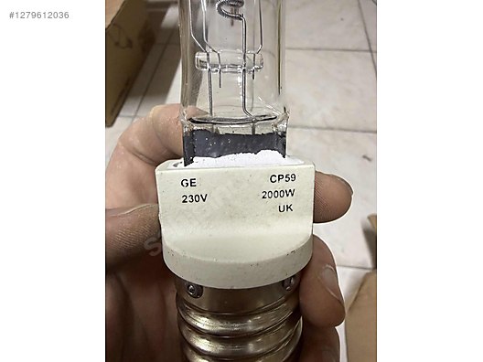 2000 W Akkor Ampul E40 Stüdyo Sahne Çiflik Vb - Ampul ve Yapı Malzemeleri sahibinden.com'da