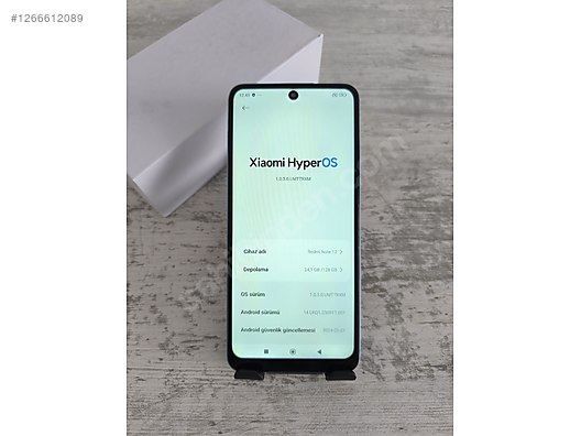 İkinci El ve Sıfır Alışveriş / Cep Telefonu & Aksesuar / Cep Telefonu / Xiaomi / Redmi Note 12