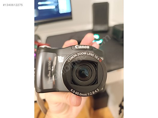 Canon PowerShot SX100 IS Sıfır Ayarında, Çok Temiz + Kılıf on