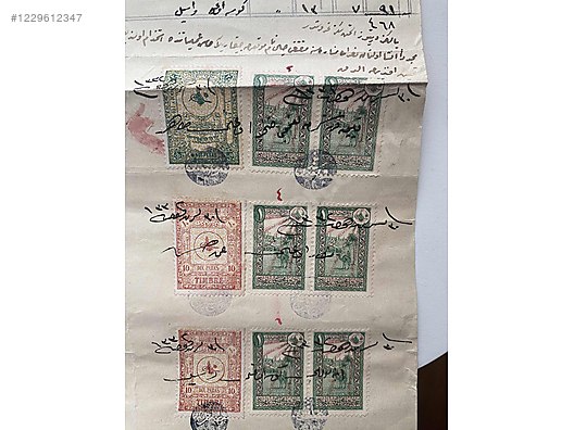 Satılık Antika Antika Belge