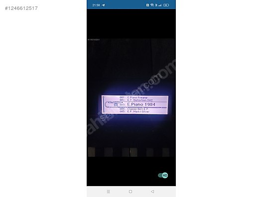 İkinci El ve Sıfır Alışveriş / Müzik / Müzik Aletleri / Tuşlu Çalgılar / Synthesizer