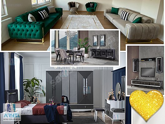 Saphire Dugun Paketi Yatak Odasi Yemek Odasi Ve Koltuk Takimi Ozel Yapim Yatak Odasi Takimi Fiyatlari Ve Yatak Odasi Mobilyalari Sahibinden Com Da 934612561