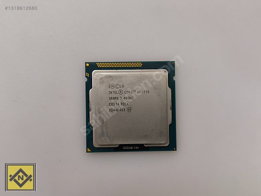 INTEL i7-3770 SR0PK 1155 SOKET 3.NESİL MASAÜSTÜ PC İŞLEMCİ