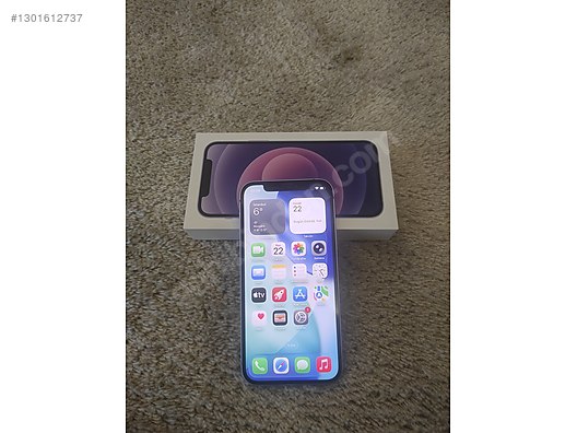 Apple / iPhone 12 / IPHONE 12 MOR RENK 256 GB ÇİZİKSİZ sahibinden
