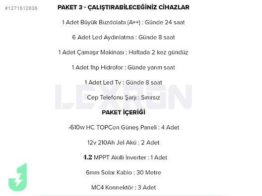 Used & Brand New Items / Garden & Home Improvement / Home Improvement / Heating / Solar Panel System