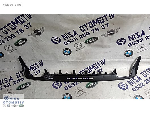 MERCEDES CLS W218 ARKA TAMPON ÇİFT ÇIKIŞ DİFÜZÖR A2188852125