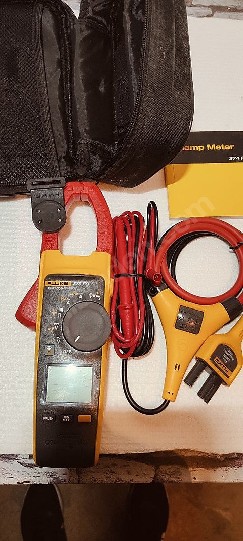 Pens Ampermetre FlukeFC376 Wireless AC DC True-RMS SIFIR KUTULU