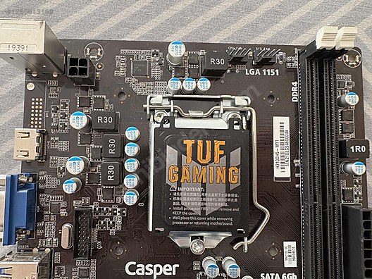 CASPER H310CH5-M11 DDR4 1151 PİN ANAKART - Anakart ve Tüm Masaüstü Bilgisayar Parçaları sahibinden.com'da