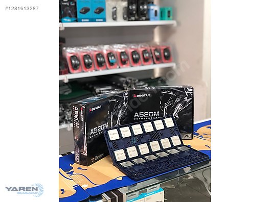 SIFIR SİSTEM RYZEN 5 5600 İŞLEMCİ / BİOSTAR A520 / 2 YIL GARANTİ - Anakart ve Tüm Masaüstü Bilgisayar Parçaları sahibinden.com'da