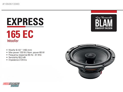 Blam Express 165EC 16 cm Koaksiyel Hoparlör - 1060613383