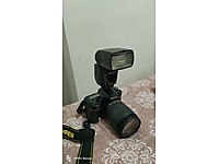 Nikon D 7500 Kamera Nikon 18-140 lens Godox Tepe Flash