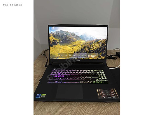 Intel Core i7 MSI Oyuncu Laptop - 1315613573