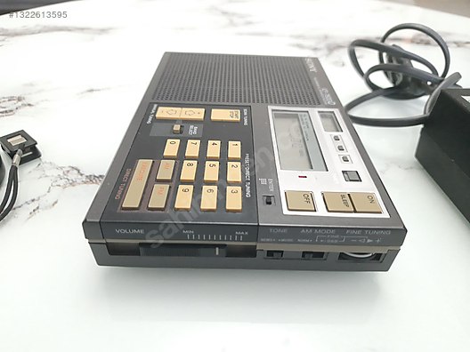 Sony Dijital Portatif Radyo - Sony Radyo ICF-7600D JAPAN Dünya