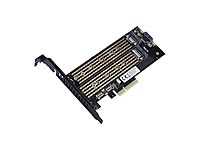 1x SATA + 2x NVMe M.2 SSD PCI-E Dönüştürücü Kartı #1257613615