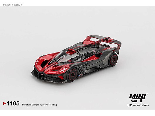 Mini GT Diecast Model 1:64 Bugatti Araba - 1321613877