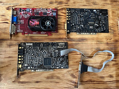 PowerColor Radeon HD 6570 Ekran Kartı ve Creative Sound Blaster ...