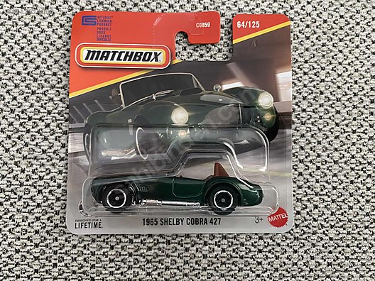 1965 Shelby Cobra 427 - Metal Kara Aracı Maket Alışverişte İlk