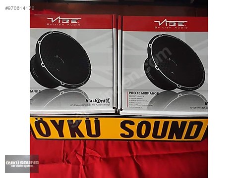 Hoparlör / Midrange / ÖYKÜ SOUND ŞOOK KAMPANYA️ VİBE 25CM ÖLÜM