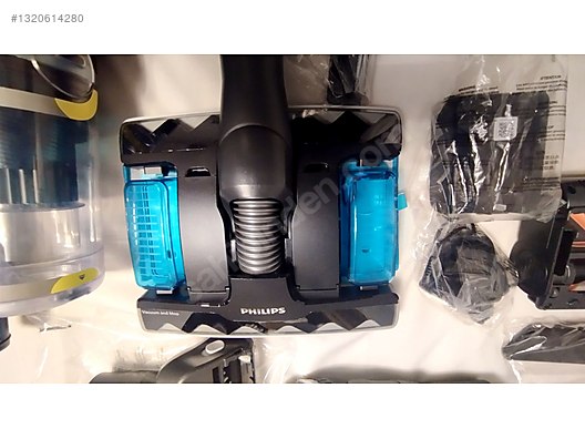 philips aqua plus xc8057/01 ıslak kuru şarjlı dikey süpürge