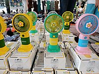 ŞARJLI EL VANTİLATÖRÜ