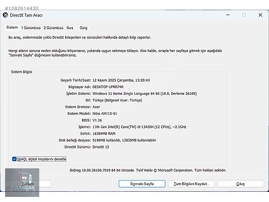 Used & Brand New Items / Gaming & Gamers Exclusive / Gaming PC / Gaming Laptop / Acer