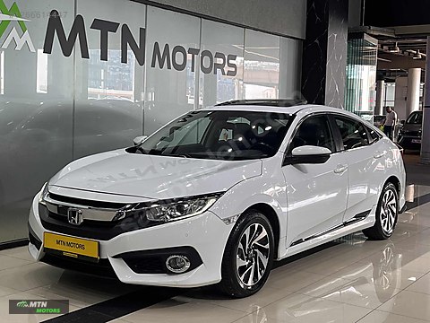 *1.39 KREDİ*2019 ÇKŞLI CİVİC 1.6 İ-DTEC DİZEL KOLTKISITMA/SUNROF