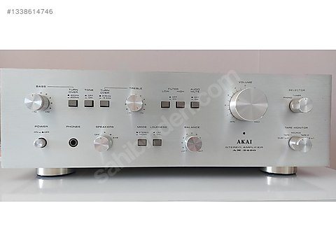 Akai Entegre Amfi - AKAI AM 24OO 1978 YILI VINTAGE İLK SAHİBİNDEN