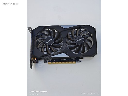 GeForce GTX 1650 OC 4GB GDDR5 - Gigabyte Ekran Kartı İlanları sahibinden.com'da
