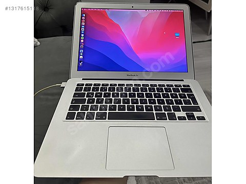 Apple Macbook / Temiz Macbook Air - Early 2015 - A1466 i5 4GB
