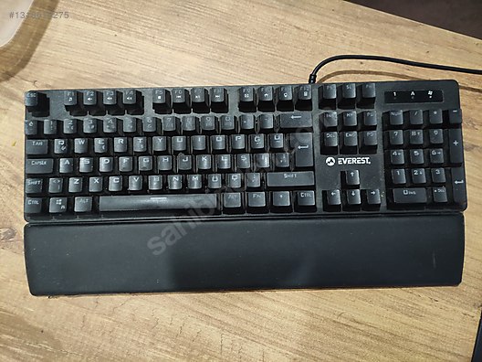 Everest Kb-gx7 Bluesky Full Rainbow 9 Renk Blue Switch - Everest