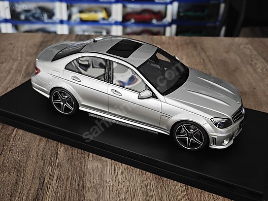 1/18 GT SPIRIT - MERCEDES BENZ C63 AMG 2008 - Silver on sahibinden